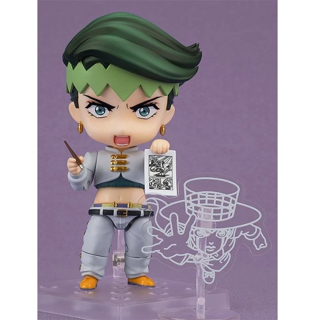 Alt view image 4 of 5 - Nendoroid Rohan Kishibe (Re-run) w/ Camera & Hand Parts - JoJo's Bizarre Adventu