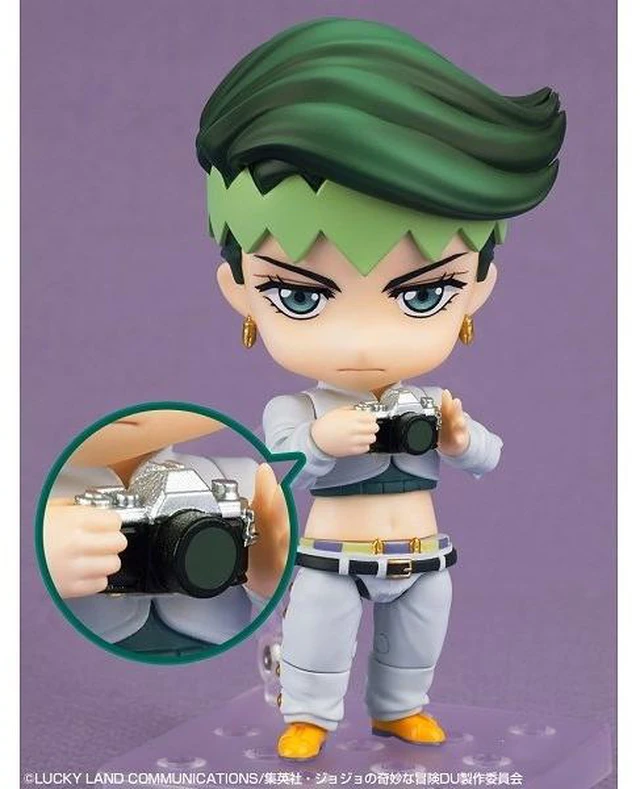 Main image of Nendoroid Rohan Kishibe (Re-run) w/ Camera & Hand Parts - JoJo's Bizarre Adventu