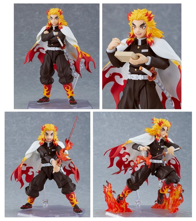 Alt view image 2 of 6 - figma Kyojuro Rengoku (Demon Slayer: Kimetsu no Yaiba)