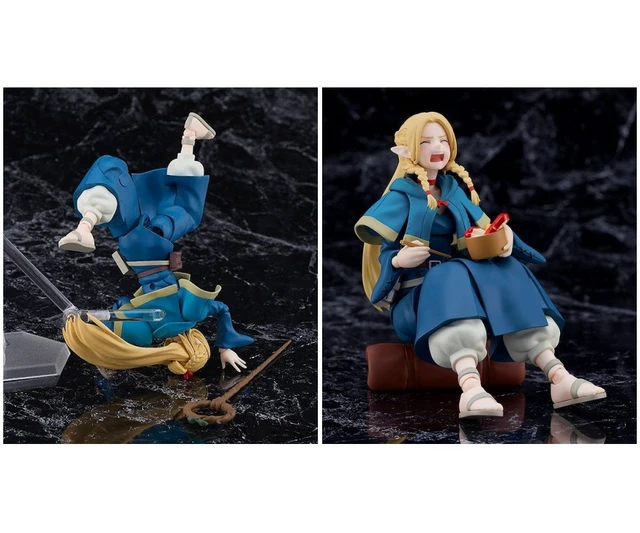 Alt view image 4 of 7 - figma Marcille (Delicious in Dungeon) w/ Closed-Eyes Smiling Face Part