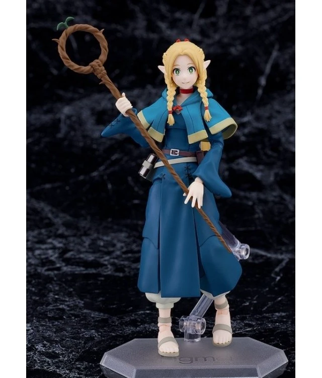 Alt view image 2 of 7 - figma Marcille (Delicious in Dungeon) w/ Closed-Eyes Smiling Face Part