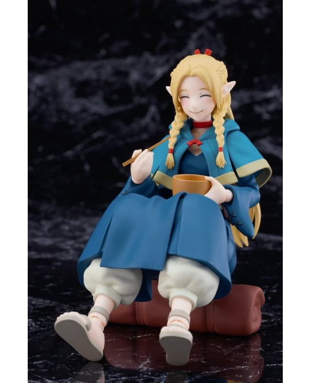 Alt view image 6 of 7 - figma Marcille (Delicious in Dungeon) w/ Closed-Eyes Smiling Face Part