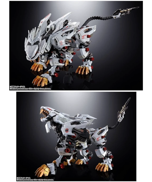 Alt view image 3 of 7 - Chogokin RZ-041 Liger Zero & Changing Armor Set