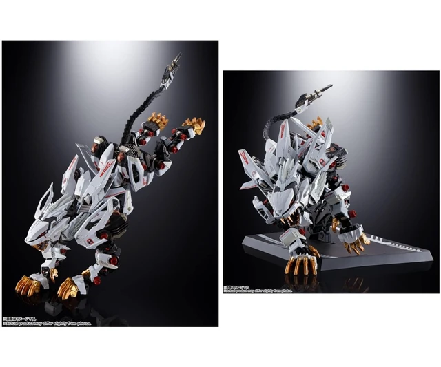 Alt view image 4 of 7 - Chogokin RZ-041 Liger Zero & Changing Armor Set