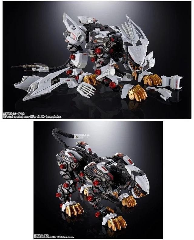 Alt view image 5 of 7 - Chogokin RZ-041 Liger Zero & Changing Armor Set