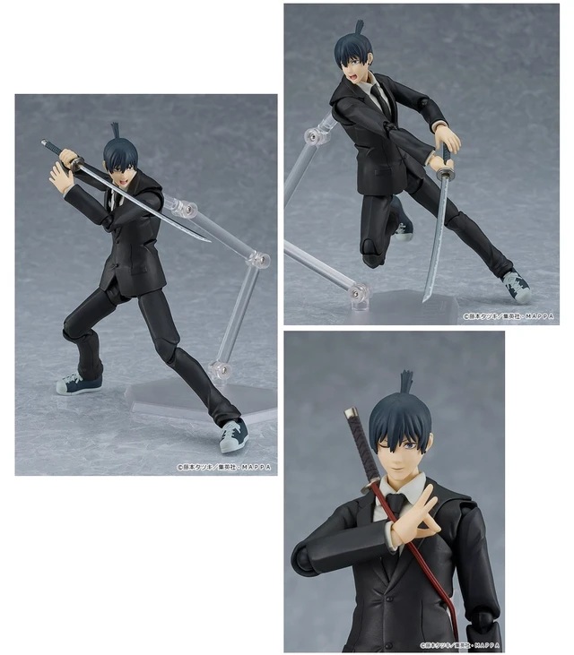 Alt view image 3 of 5 - figma Aki Hayakawa w/ Glaring Face Part (Chainsaw Man)