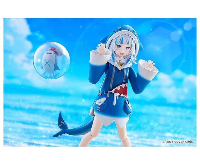Alt view image 7 of 7 - figma Gawr Gura w/ Wink Face (Hololive Production)