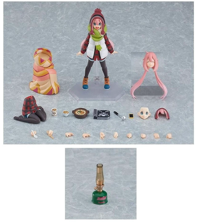 Main image of figma Nadeshiko Kagamihara DX Edition (Laid-Back Camp)