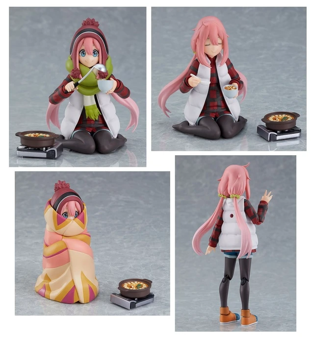 Alt view image 2 of 4 - figma Nadeshiko Kagamihara DX Edition (Laid-Back Camp)