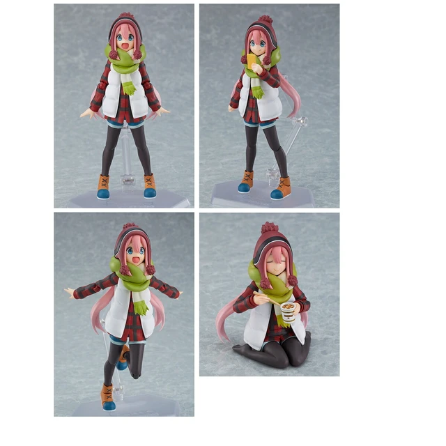 Alt view image 3 of 4 - figma Nadeshiko Kagamihara DX Edition (Laid-Back Camp)