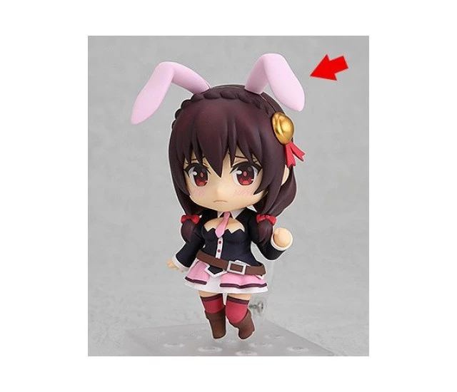 Alt view image 5 of 5 - Nendoroid Yunyun (Re-run) w/ Bunny Ears - KonoSuba 2