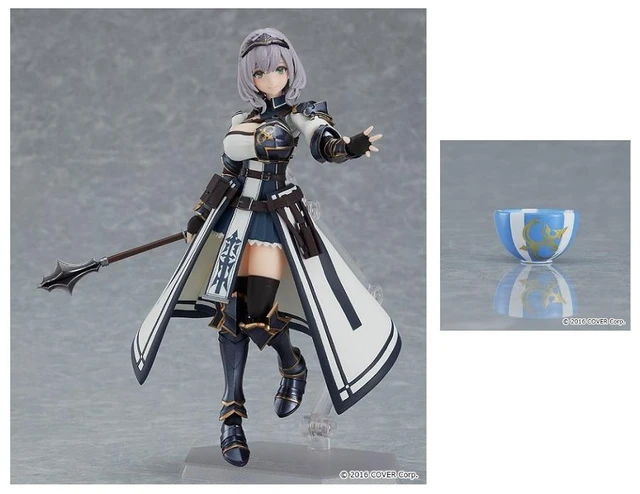 Main image of figma Shirogane Noel w/ Emblem Gyudon Bowl (Hololive Production)