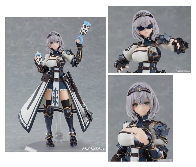 Alt view image 3 of 7 - figma Shirogane Noel w/ Emblem Gyudon Bowl (Hololive Production)