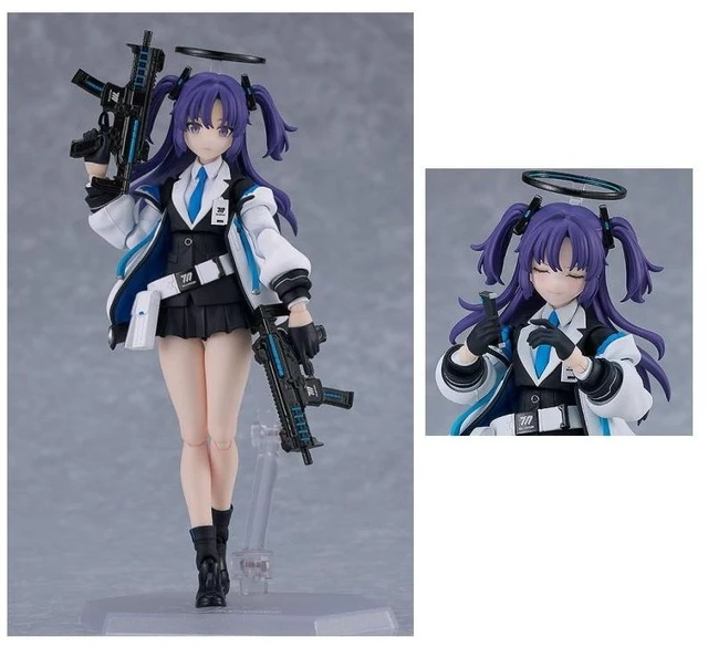 Main image of figma Yuuka Hayase (First Edition) w/ Closed Eyes Part - Blue Archive