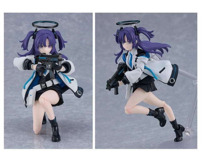 Alt view image 3 of 7 - figma Yuuka Hayase (First Edition) w/ Closed Eyes Part - Blue Archive