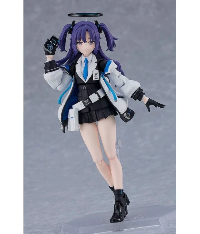 Alt view image 2 of 7 - figma Yuuka Hayase (First Edition) w/ Closed Eyes Part - Blue Archive