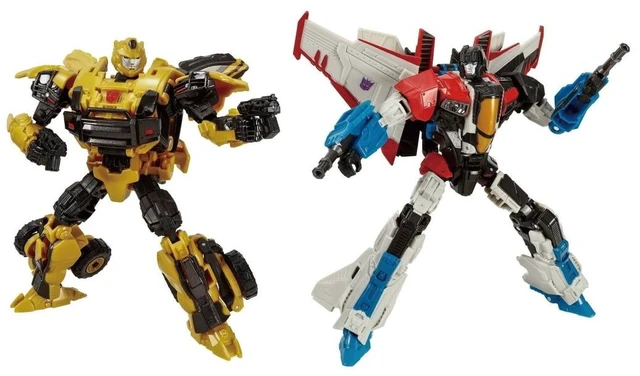Main image of Transformers: Reactivate Bumblebee & Starscream Set