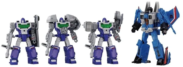 Main image of Transformers Dramatic Capture Series Decepticons Part 1
