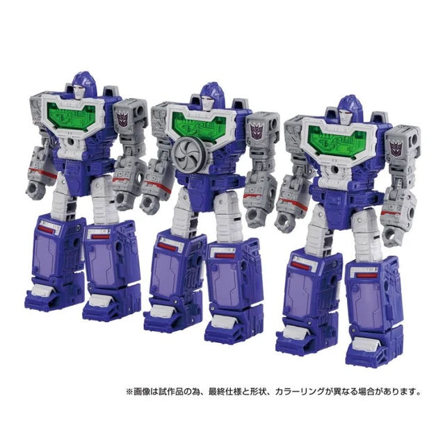 Alt view image 6 of 7 - Transformers Dramatic Capture Series Decepticons Part 1