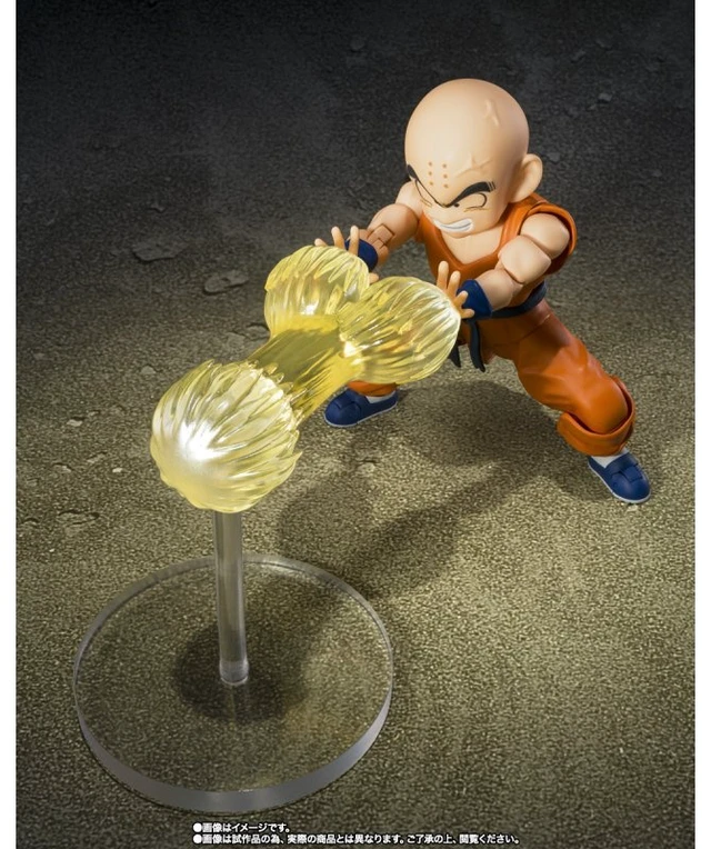 Alt view image 4 of 6 - S.H.Figuarts Krillin -Son Goku's Best Friend- (Dragon Ball Z)