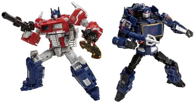 Main image of Transformers: Reactivate Optimus Prime & Soundwave Set