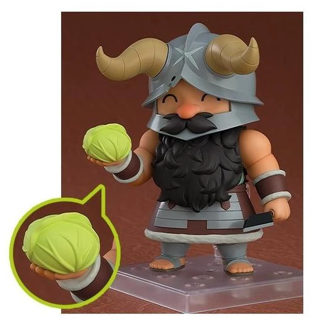 Main image of Nendoroid Senshi (First Edition) w/ Cabbage & Hand Part - Delicious in Dungeon