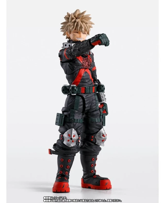 Alt view image 2 of 7 - S.H.Figuarts Katsuki Bakugo -The Beginning- (My Hero Academia)