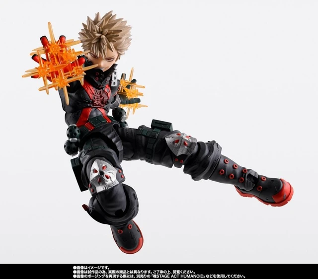 Alt view image 4 of 7 - S.H.Figuarts Katsuki Bakugo -The Beginning- (My Hero Academia)