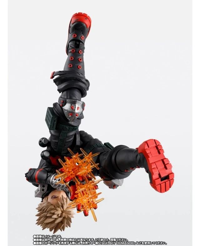 Alt view image 5 of 7 - S.H.Figuarts Katsuki Bakugo -The Beginning- (My Hero Academia)