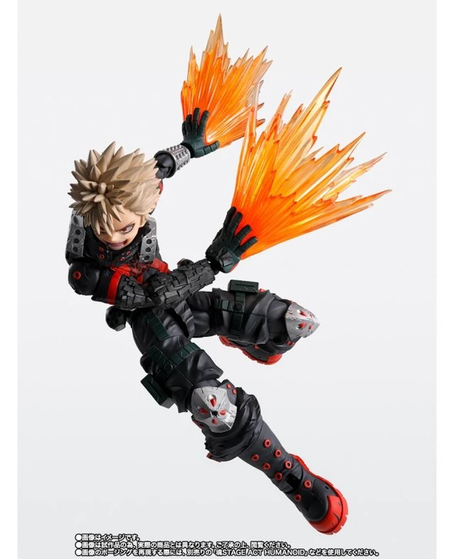 Alt view image 6 of 7 - S.H.Figuarts Katsuki Bakugo -The Beginning- (My Hero Academia)