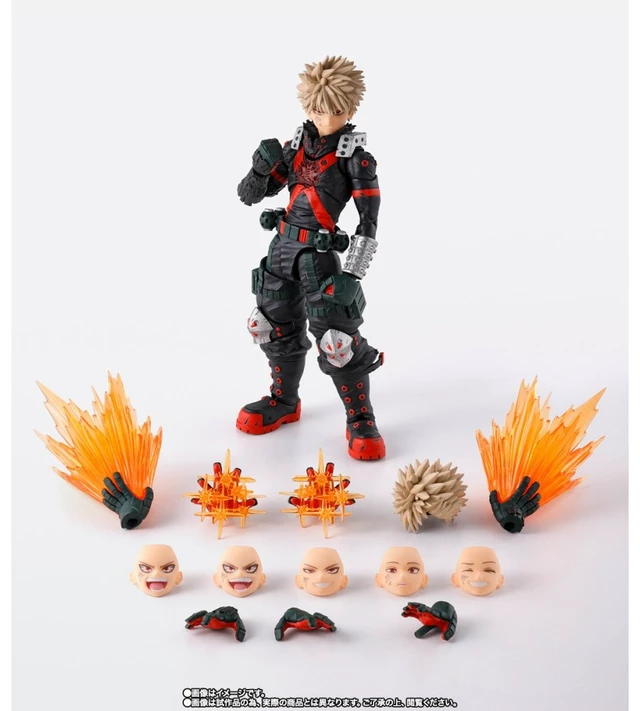 Alt view image 7 of 7 - S.H.Figuarts Katsuki Bakugo -The Beginning- (My Hero Academia)