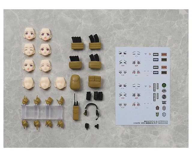Alt view image 3 of 7 - figma Armed JK Variant A, B, C & Loadout Set 1 (Little Armory)