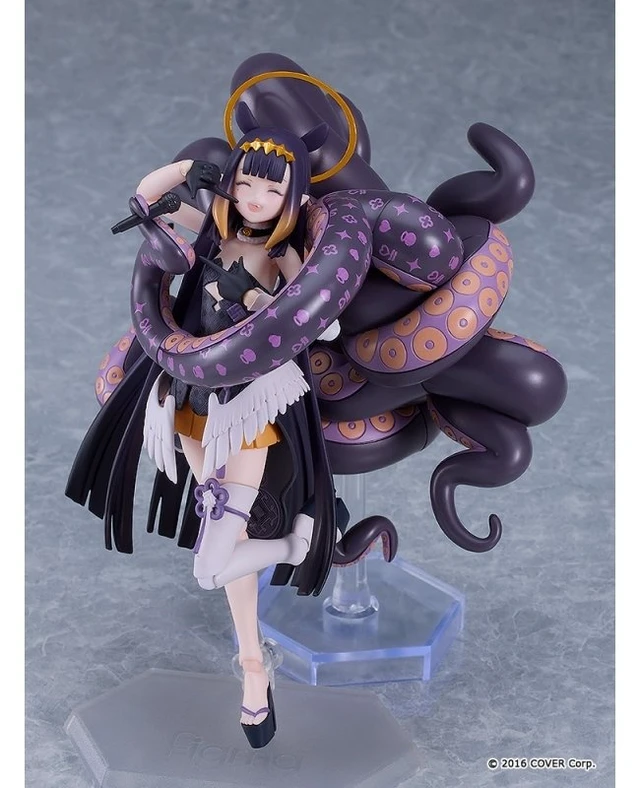 Alt view image 3 of 7 - figma Ninomae Ina'nis (Hololive Production) w/ Takodachi (Alt Face)