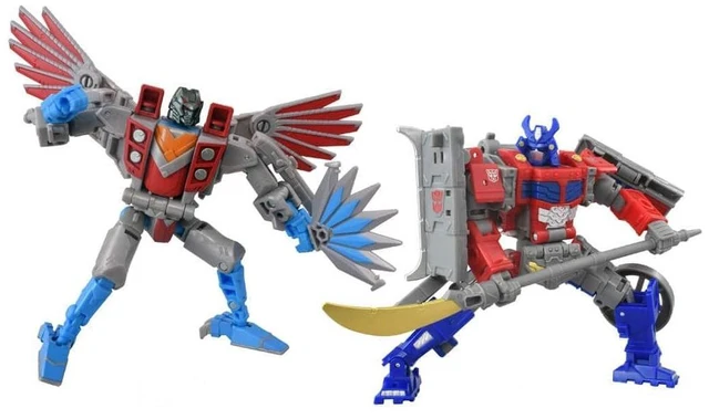 Main image of Transformers Timeline Optimus Prime & Starscream Set
