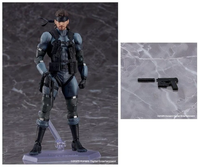 Main image of figma Solid Snake MGS2 ver. Updated Edition (Metal Gear Solid 2)