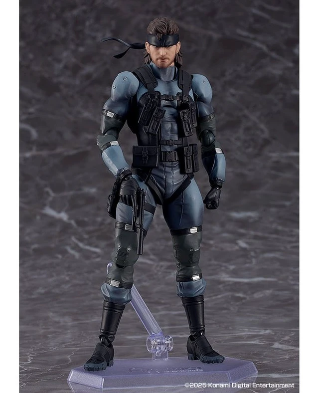 Alt view image 2 of 7 - figma Solid Snake MGS2 ver. Updated Edition (Metal Gear Solid 2)