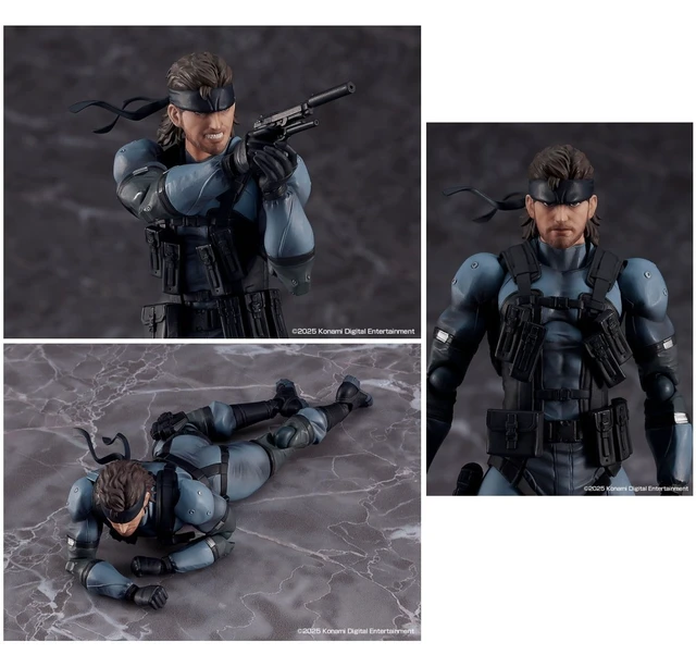 Alt view image 5 of 7 - figma Solid Snake MGS2 ver. Updated Edition (Metal Gear Solid 2)