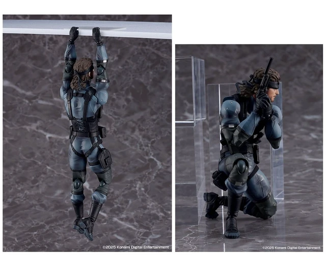 Alt view image 6 of 7 - figma Solid Snake MGS2 ver. Updated Edition (Metal Gear Solid 2)