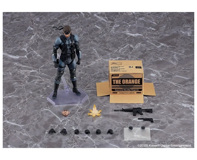 Alt view image 7 of 7 - figma Solid Snake MGS2 ver. Updated Edition (Metal Gear Solid 2)