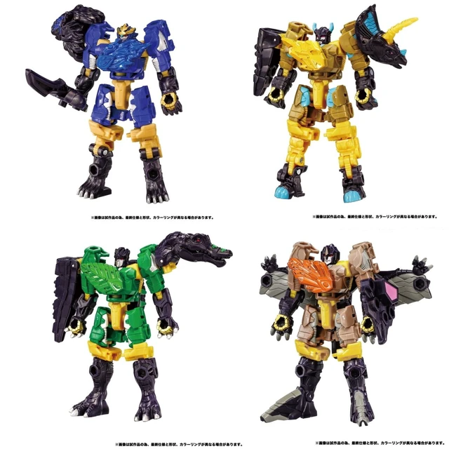 Alt view image 6 of 7 - Transformers Wild King 5-Piece Set: World Dragnus & Dragnite Series