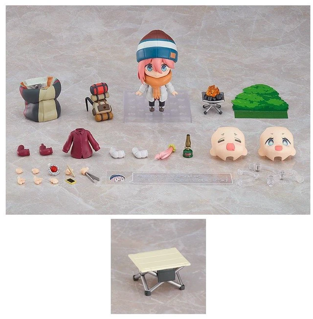 Main image of Nendoroid Nadeshiko Kagamihara Solo Camp Ver. DX Edition (Laid-Back Camp)