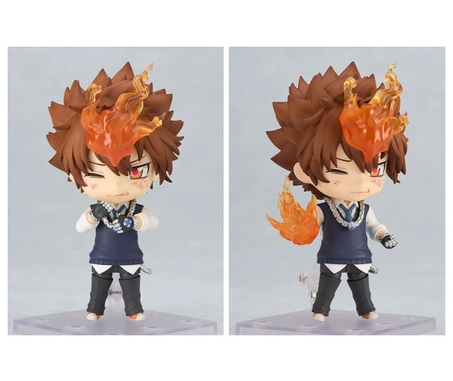 Alt view image 5 of 6 - Nendoroid Tsuna Sawada 2.0 w/ X-Gloves Parts (Reborn!)
