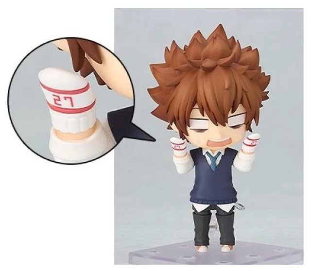 Main image of Nendoroid Tsuna Sawada 2.0 w/ X-Gloves Parts (Reborn!)