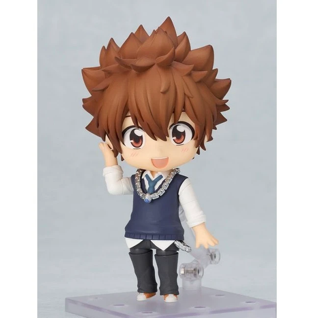 Alt view image 2 of 6 - Nendoroid Tsuna Sawada 2.0 w/ X-Gloves Parts (Reborn!)