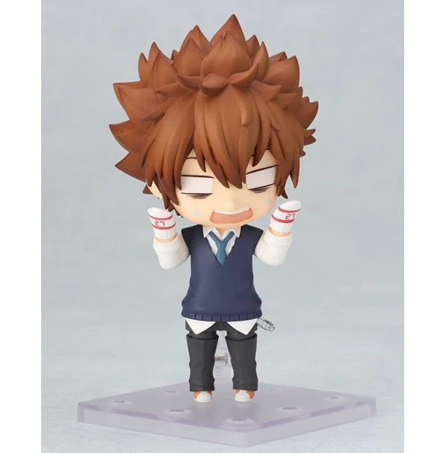Alt view image 6 of 6 - Nendoroid Tsuna Sawada 2.0 w/ X-Gloves Parts (Reborn!)
