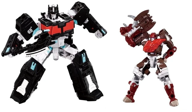 Main image of Transformers Wild King WKS-03 Nemesis Prime & Ravamureta Wildocking Set