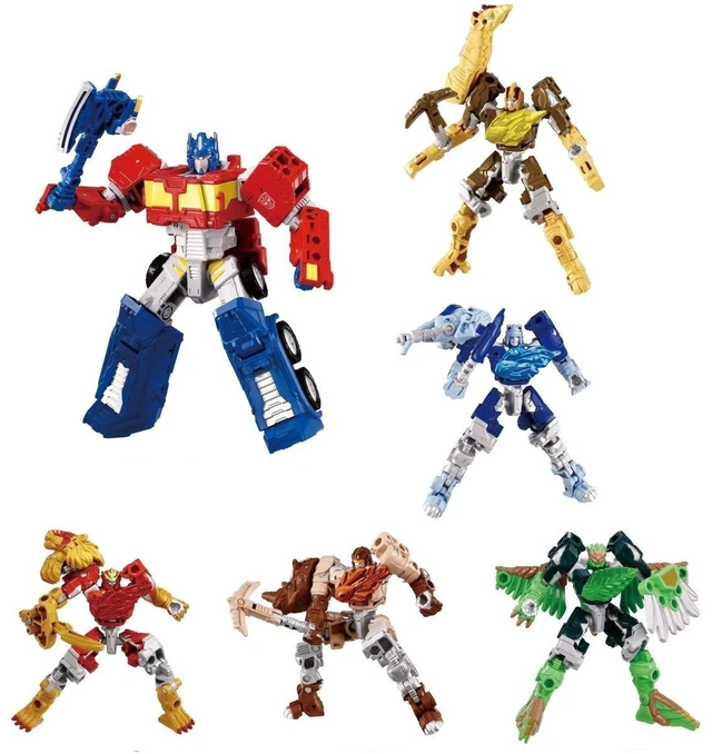 Main image of Japan Transformers Wild King 5-Figure Set
