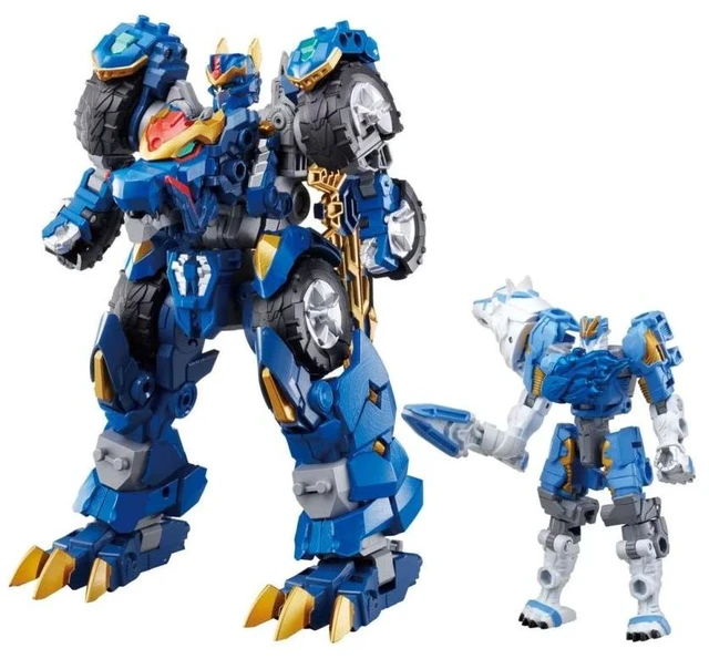 Main image of Japan Transformers Wild King W: Rexblade & Silvertail Wildocking Set