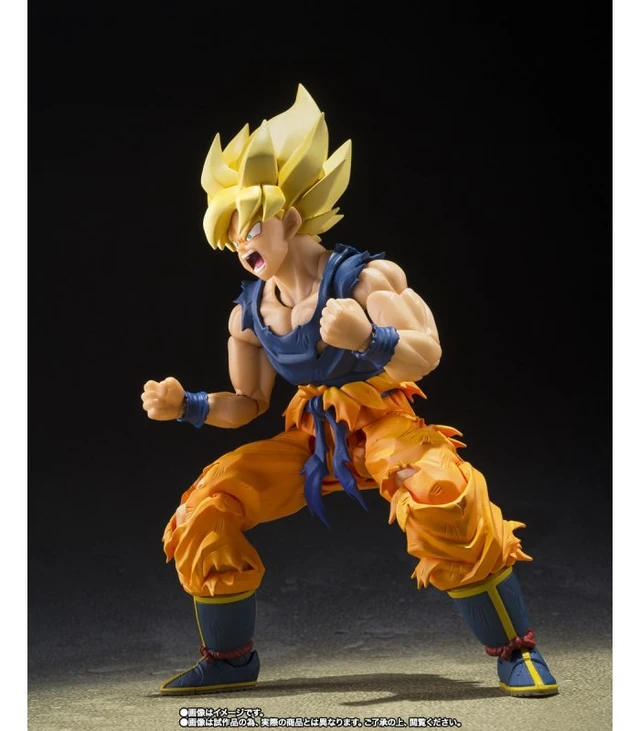 Alt view image 2 of 7 - S.H.Figuarts Super Saiyan Son Goku (Warrior of Awakening) Dragon Ball Z