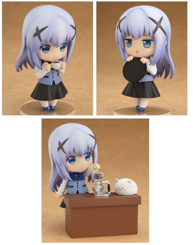 Alt view image 2 of 4 - Nendoroid Chino: Is the Order a Rabbit? (Re-release) w/ Latte Art Coffee